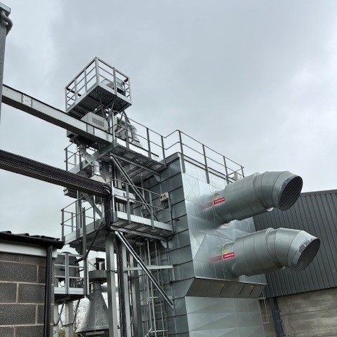 New grain processing equipment from McArthur BDC for RC Reed Ltd streamlines harvest operations and generates £30,000 saving in drying costs
