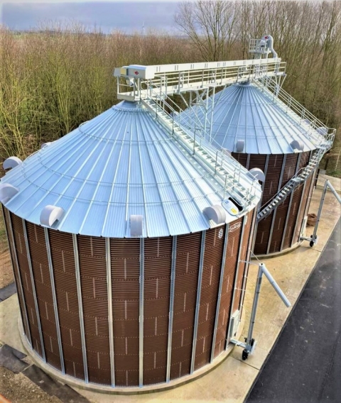 Grain Drying Silos 0